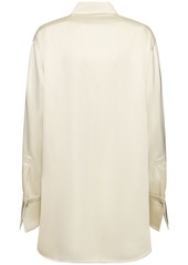 Jil Sander Viscose & Silk Twill Shirt