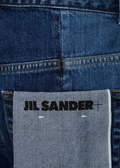 Jil Sander Washed Denim Patchwork Midrise Jeans