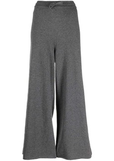 Jil Sander wide-leg knitted trousers