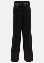 Jil Sander Wide-leg satin pants