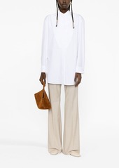 Jil Sander wrap-design cotton shirt