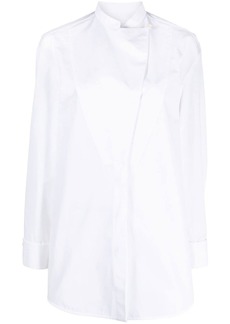 Jil Sander wrap-design cotton shirt