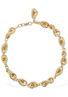 Jil Sander Wrinkled Chain Necklace
