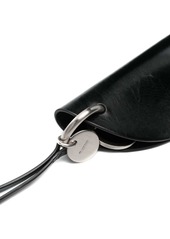 Jil Sander wrist-strap leather keyring