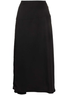 Jil Sander zip-embellished midi skirt