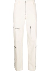 Jil Sander zip-embellished tapered trousers