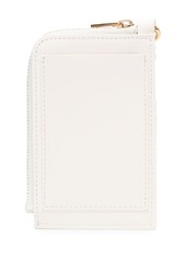 Jil Sander zip-up leather purse