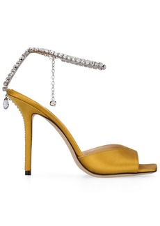 Jimmy Choo 100mm Saeda Satin Sandals