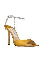 Jimmy Choo 100mm Saeda Satin Sandals