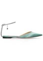 Jimmy Choo 10mm Saeda Satin Flats