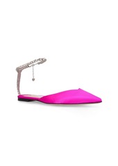 Jimmy Choo 10mm Saeda Satin Flats