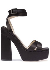 Jimmy Choo 140mm Gaia Satin Sandals