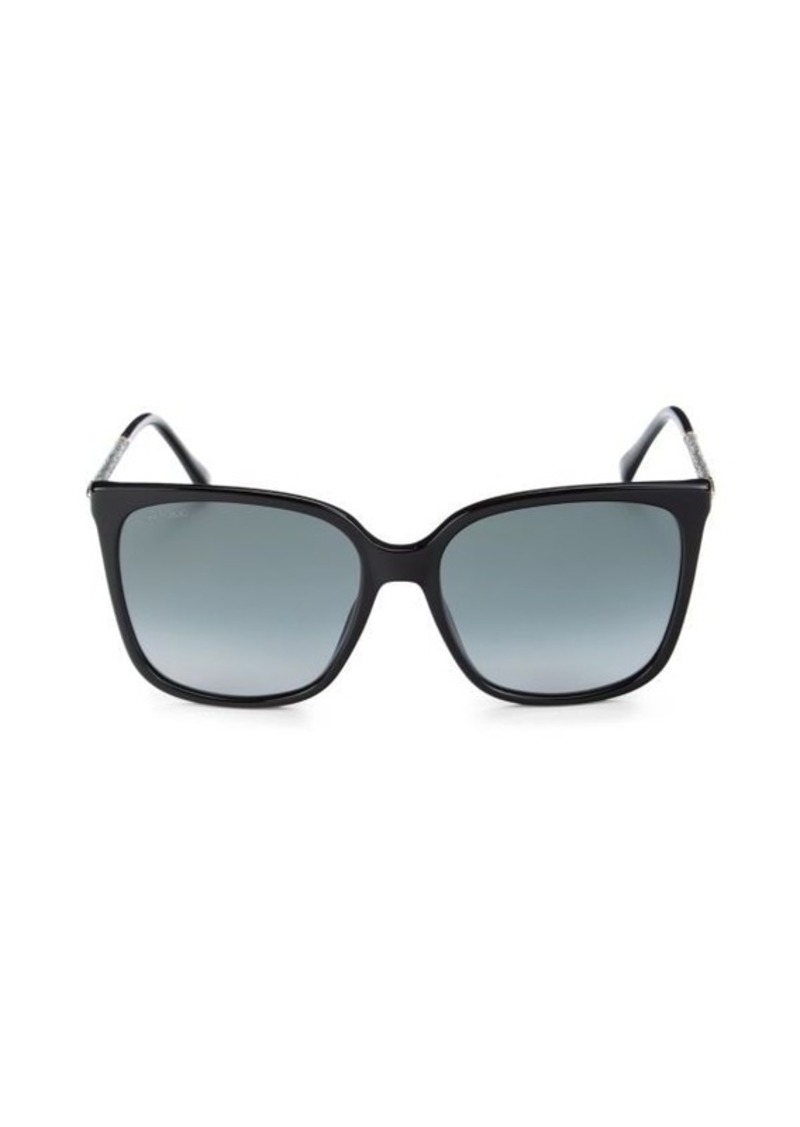 Jimmy Choo Scilla ​57MM Square Sunglasses