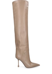 Jimmy Choo 95mm Cycas Kb Leather Knee High Boots