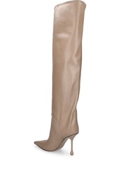 Jimmy Choo 95mm Cycas Kb Leather Knee High Boots