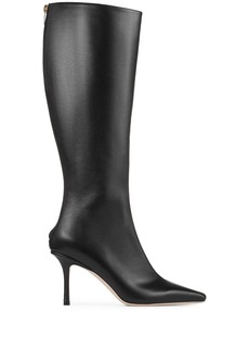 Jimmy Choo Agathe 85mm pointed-toe boots