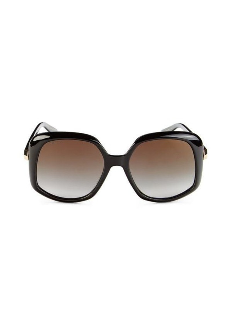 Jimmy Choo ​Amada 56MM Square Sunglasses