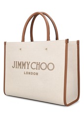 Jimmy Choo Avenue M Recycled Cotton Tote Bag