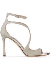 Jimmy Choo Azia 95mm glitter sandals