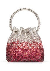Jimmy Choo Bon Bon crystal-embellished bucket bag