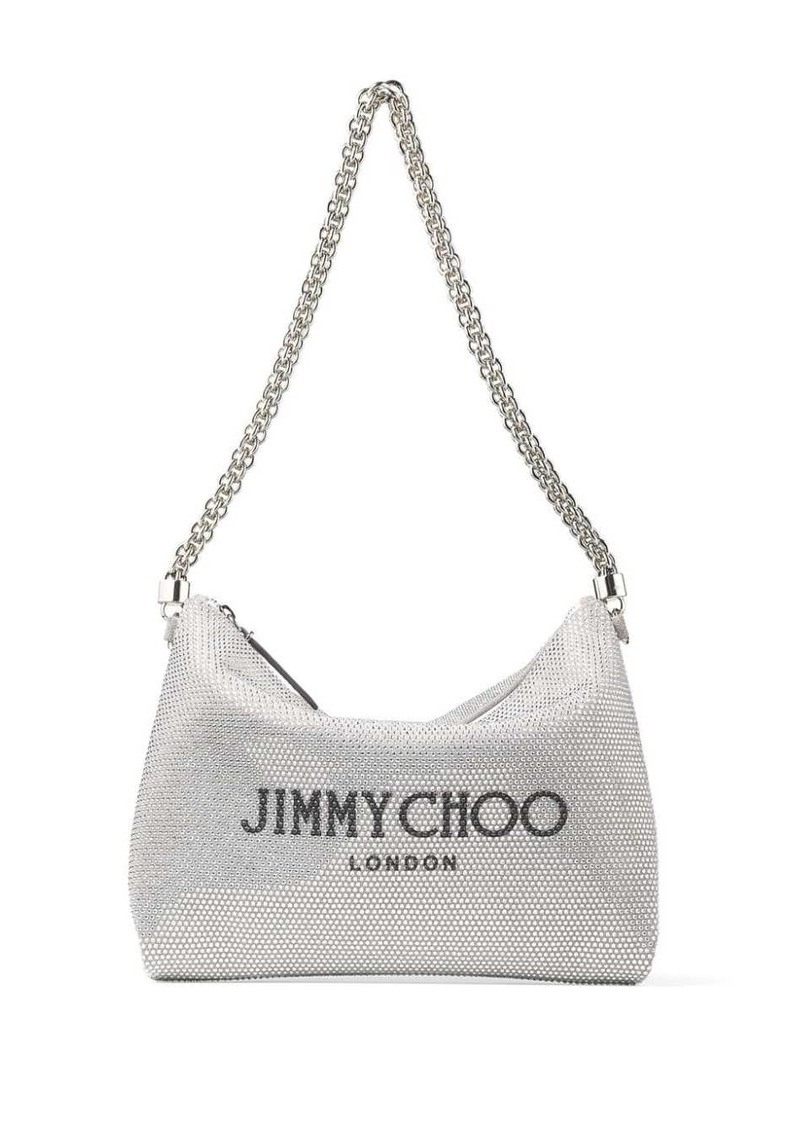 Jimmy Choo Callie crystal-embellished shoulder bag
