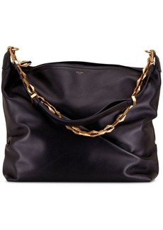 Jimmy Choo chain-strap leather crossbody bag