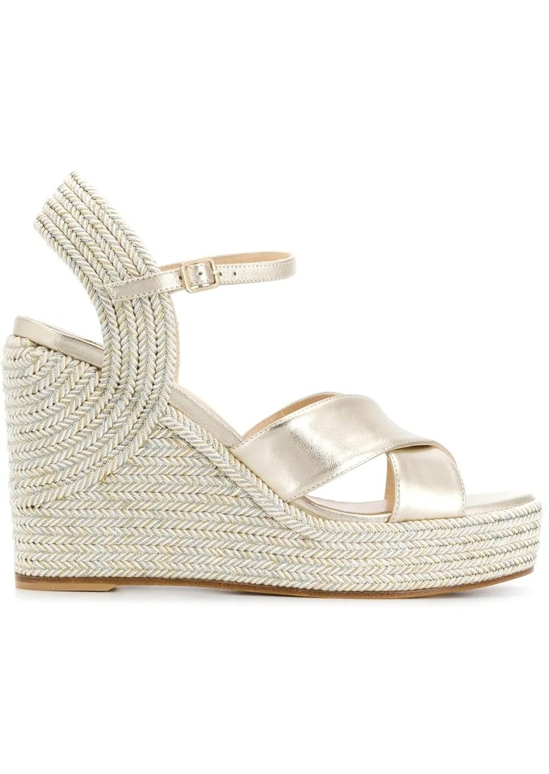 Jimmy Choo Dellena 100mm espadrille wedges