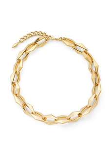 Jimmy Choo Diamond chain-link necklace