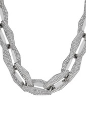 Jimmy Choo Diamond Effect Collar Necklace