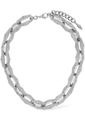 Jimmy Choo Diamond Effect Collar Necklace