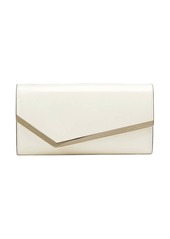 Jimmy Choo Emmie leather clutch bag