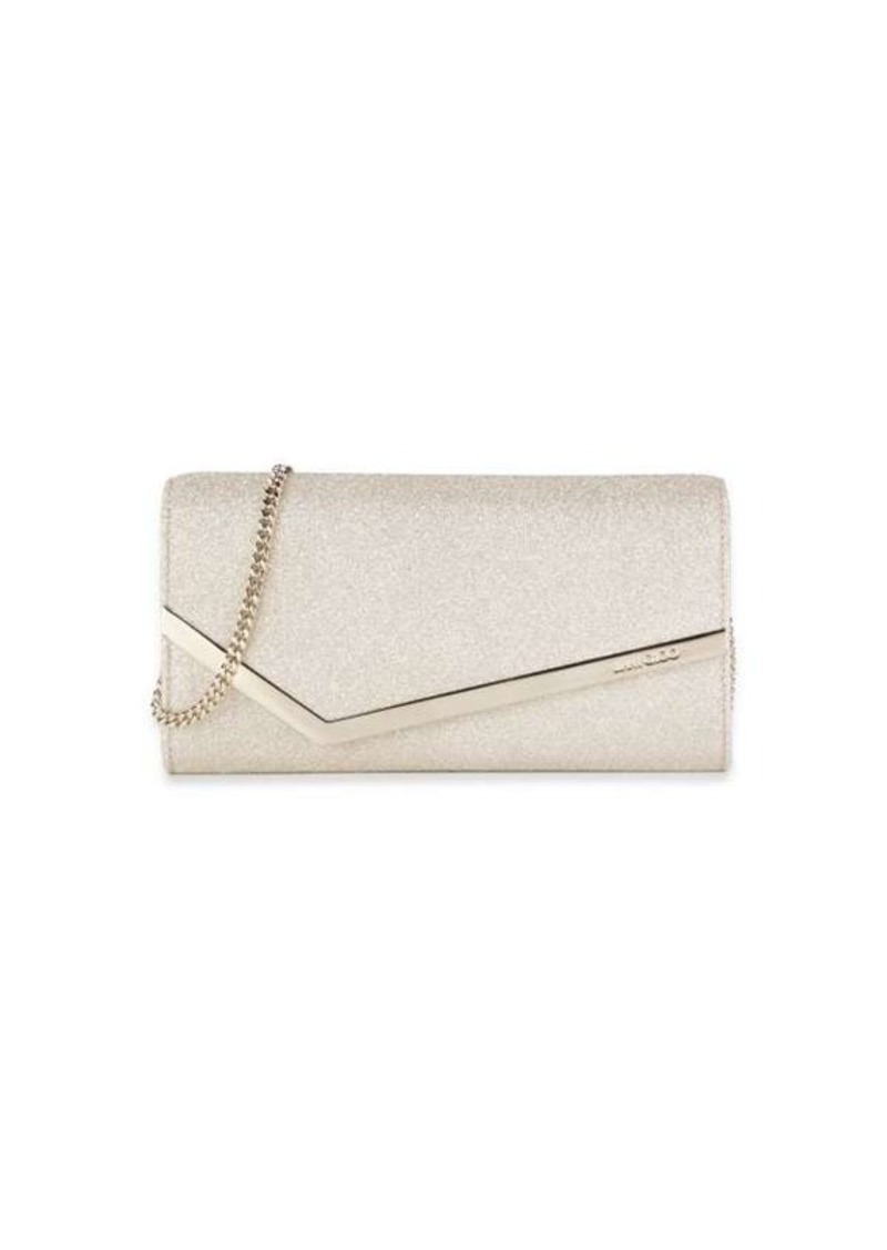 Jimmy Choo Emmie Leather Two Way Clutch