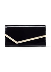 Jimmy Choo Emmie patent leather clutch bag