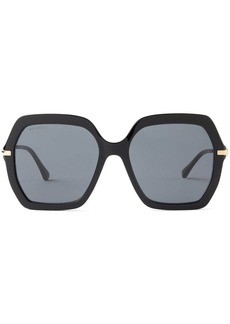 Jimmy Choo Esther oversize-frame sunglasses