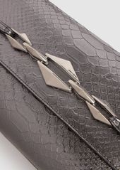 Jimmy Choo E/w Diamond Embossed Leather Bag