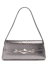 Jimmy Choo E/w Diamond Embossed Leather Bag