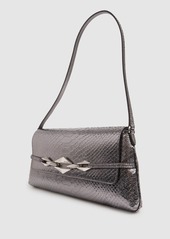 Jimmy Choo E/w Diamond Embossed Leather Bag