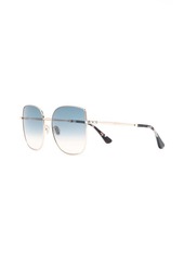 Jimmy Choo Fanny oversize-frame sunglasses