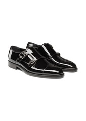 Jimmy Choo Finnion leather monk shoes