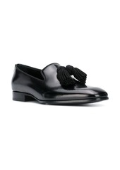 Jimmy Choo Foxley tassel-detail leather loafers