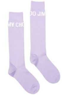 Jimmy Choo intarsia-knit logo socks