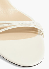 Jimmy Choo - Antia 85 leather sandals - White - EU 41.5