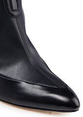Jimmy Choo - Brax 100 smooth and faux stretch-leather ankle boots - Black - EU 36