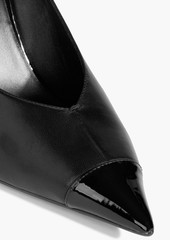 Jimmy Choo - Cierra 100 smooth and patent-leather pumps - Black - EU 36