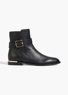 Jimmy Choo - Clarice buckled leather ankle boots - Black - EU 36