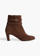 Jimmy Choo - Deone 65 suede ankle boots - Brown - EU 34.5