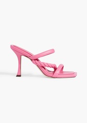 Jimmy Choo - Diosa 90 twisted leather mules - Pink - EU 38