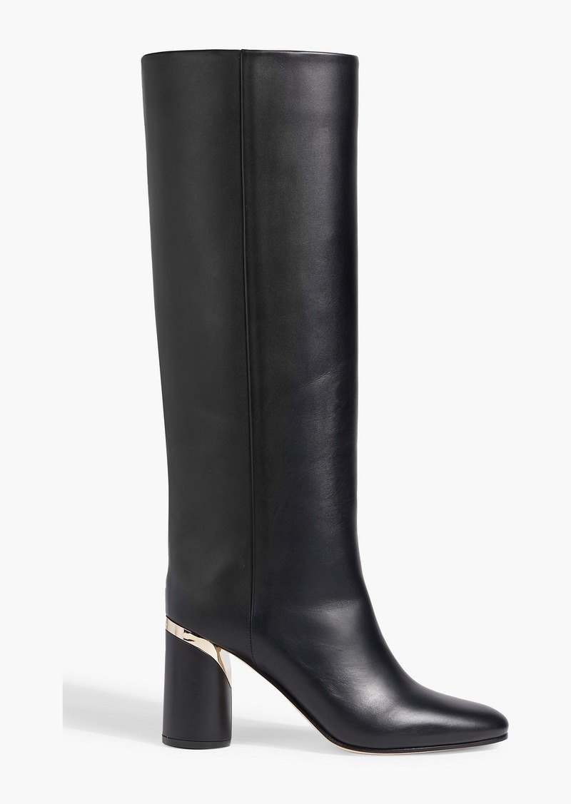 Jimmy Choo - Jayla 85 leather knee boots - Black - EU 35