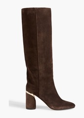 Jimmy Choo - Jayla 85 suede knee boots - Black - EU 41.5