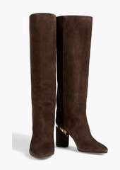 Jimmy Choo - Jayla 85 suede knee boots - Black - EU 41.5